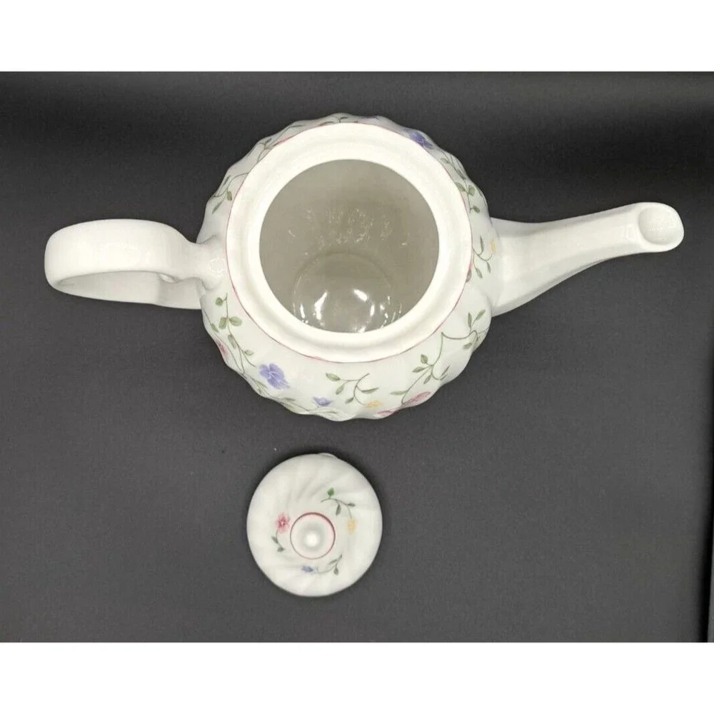 Johnson Brothers 'Summer Chintz' Vintage 1980s Floral Tea Coffee Pot with Lid